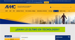 Desktop Screenshot of aimc.es