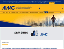 Tablet Screenshot of aimc.es